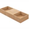 Belle Pelle closed Tray 2 internal divders + Earings holder T 500 mm, Taupe (SALE – 10% OFF)