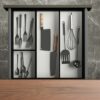 GRID CUTLERY ORGANIZER, Type - 1, with 4 compartments. (SALE – 10% OFF)
